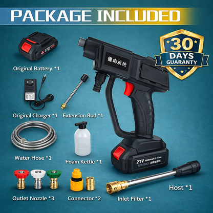 25V Dual-Battery Cordless Pressure Washer