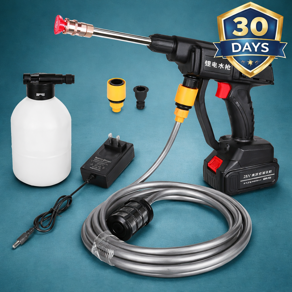 25V Dual-Battery Cordless Pressure Washer