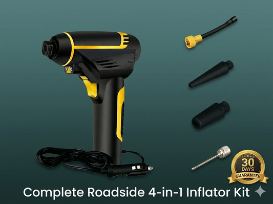 Ultra-Portable 12V Digital Car Tire Inflator