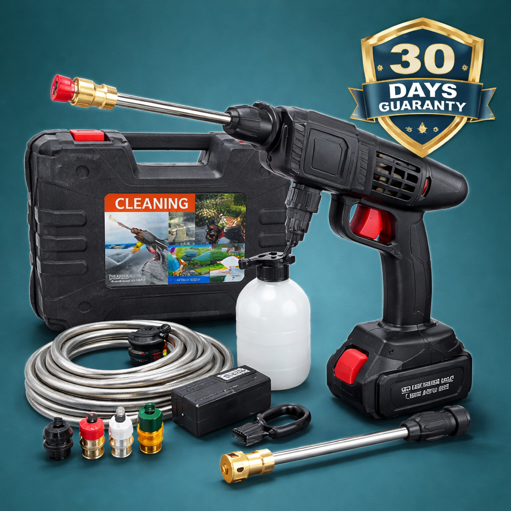 25V Dual-Battery Cordless Pressure Washer