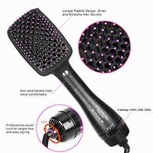 Professional One Step Hair Dryer and Volumizing Styler | 1100W Hot Air Brush